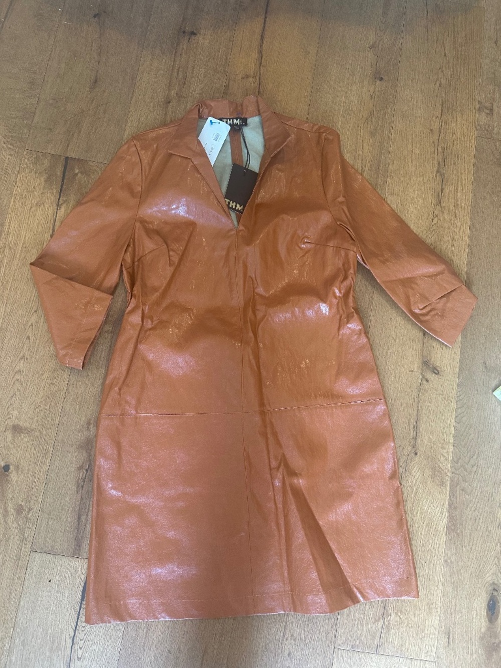 THML Faux leather Dress